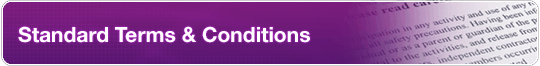 TPG Standard Terms and Conditions