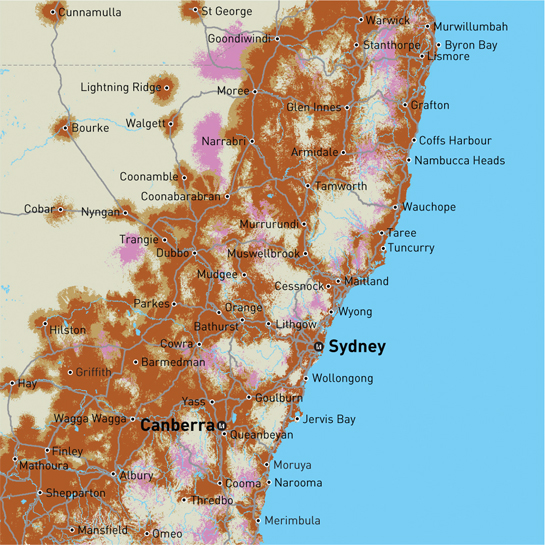 Nsw Is Here Large Scale Coverage Of Nsw Getlost Maps - Bank2home.com