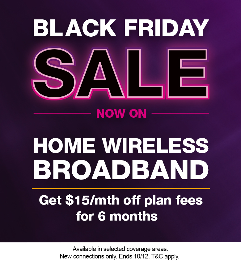 TPG Home Wireless Broadband Black Friday