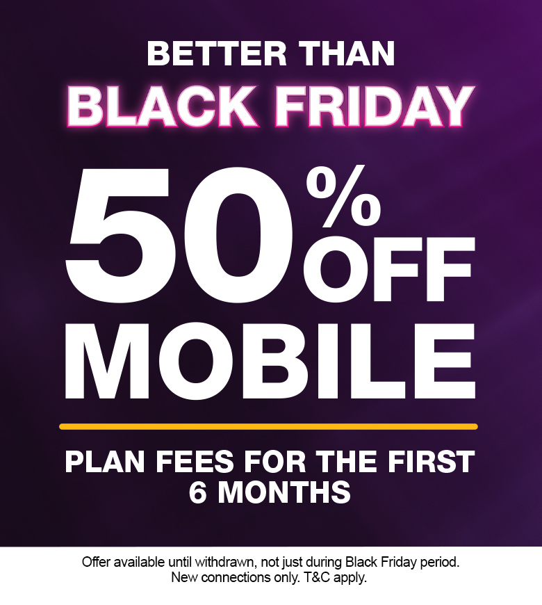 TPG mobile plan page banners