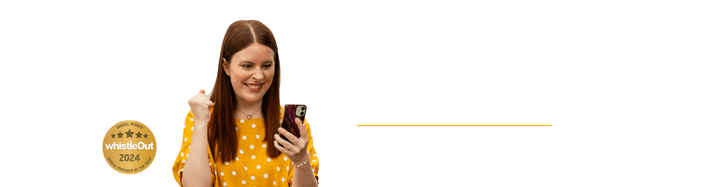 We’re doubling our mobile network.