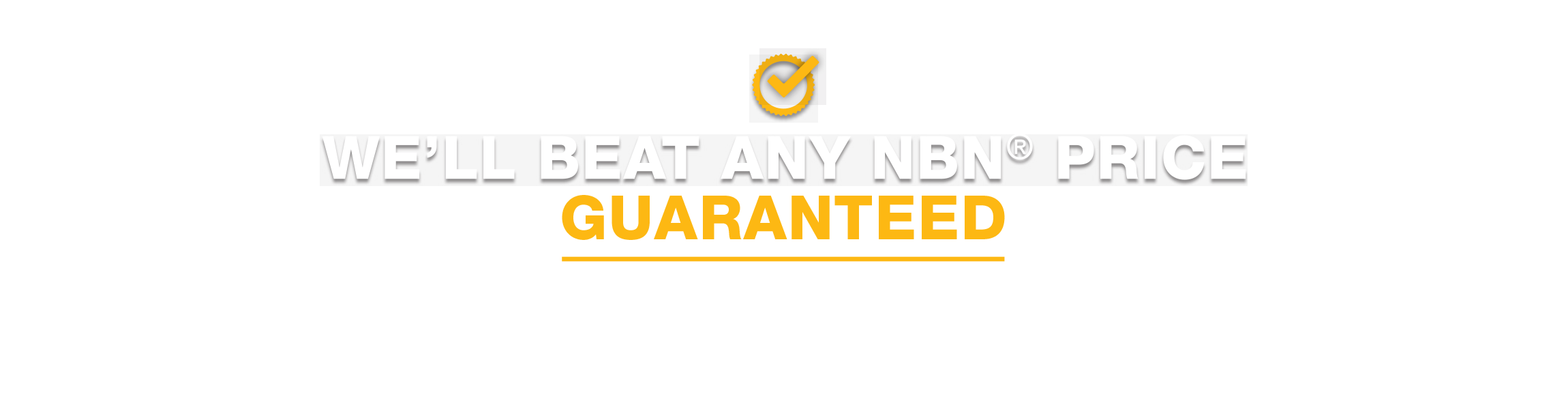 TPG nbn® price beat guarantee